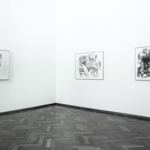 1991 Full sized: Drawing | installation view | Stedelijk Museum, Amsterdam, NL