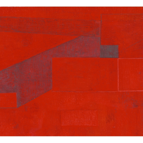2006 Rood / Red no. 1 | 70 x 100 cm | pastel - graphite pencil on paper