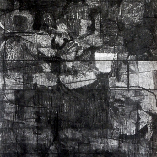 2020 Untitled | 157,5 x 193 cm | fragment | Charcoal on paper
