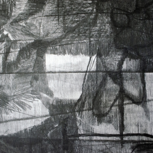 2020 Untitled | 157,5 x 193 cm | fragment |Charcoal on paper