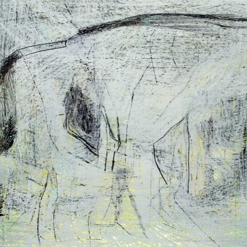 Small Drawings, Big Issues no. 16 / 42 x 31 cm / 2020 – 2021
Pastel / conte pencil on paper