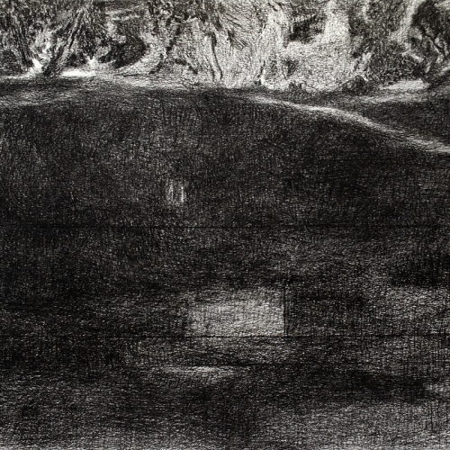 Small Drawings, Big Issues no. 2 / 42,8 x 31 cm / 2020 - 2021
Conte pencil on paper