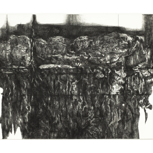 2009 Untitled no. 3 | 153 x 237 cm | charcoal on paper
