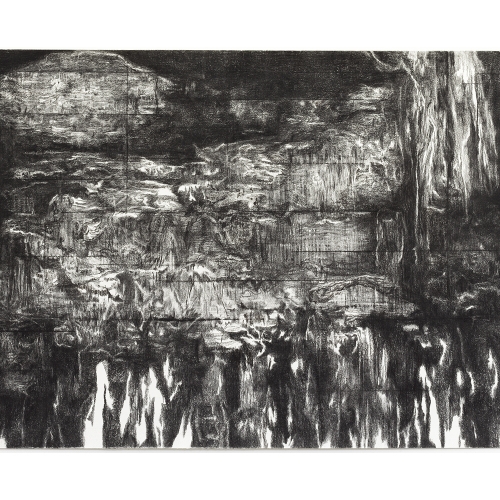 2008 Untitled | 113 x 182 cm | charcoal on paper