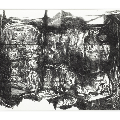 2010 Untitled no. 5 | 153 x 237 cm | charcoal on paper